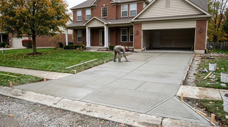 Concrete Driveways Indianapolis