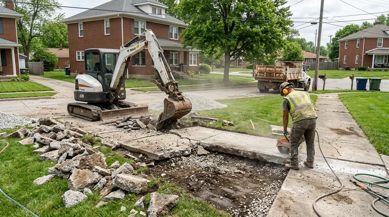 Concrete Removal & Replacement Indianapolis