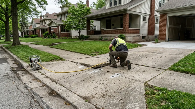 Concrete Leveling & Slab Lifting Indianapolis